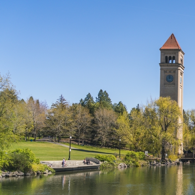 Spokane Washington park river